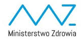 niebieski logotyp ministerstwa zdrowia