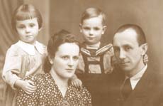 Historyczna fotografia rodzinna